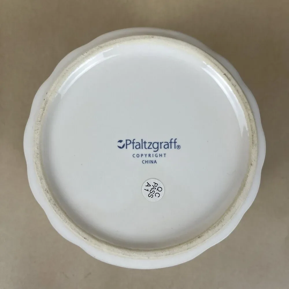 Pfaltzgraff April‎ Floral Soufflé Dish 4 1/2